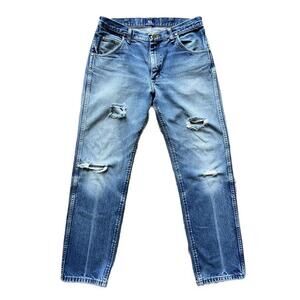 Y2K Relaxed Fit Distressed Jeans